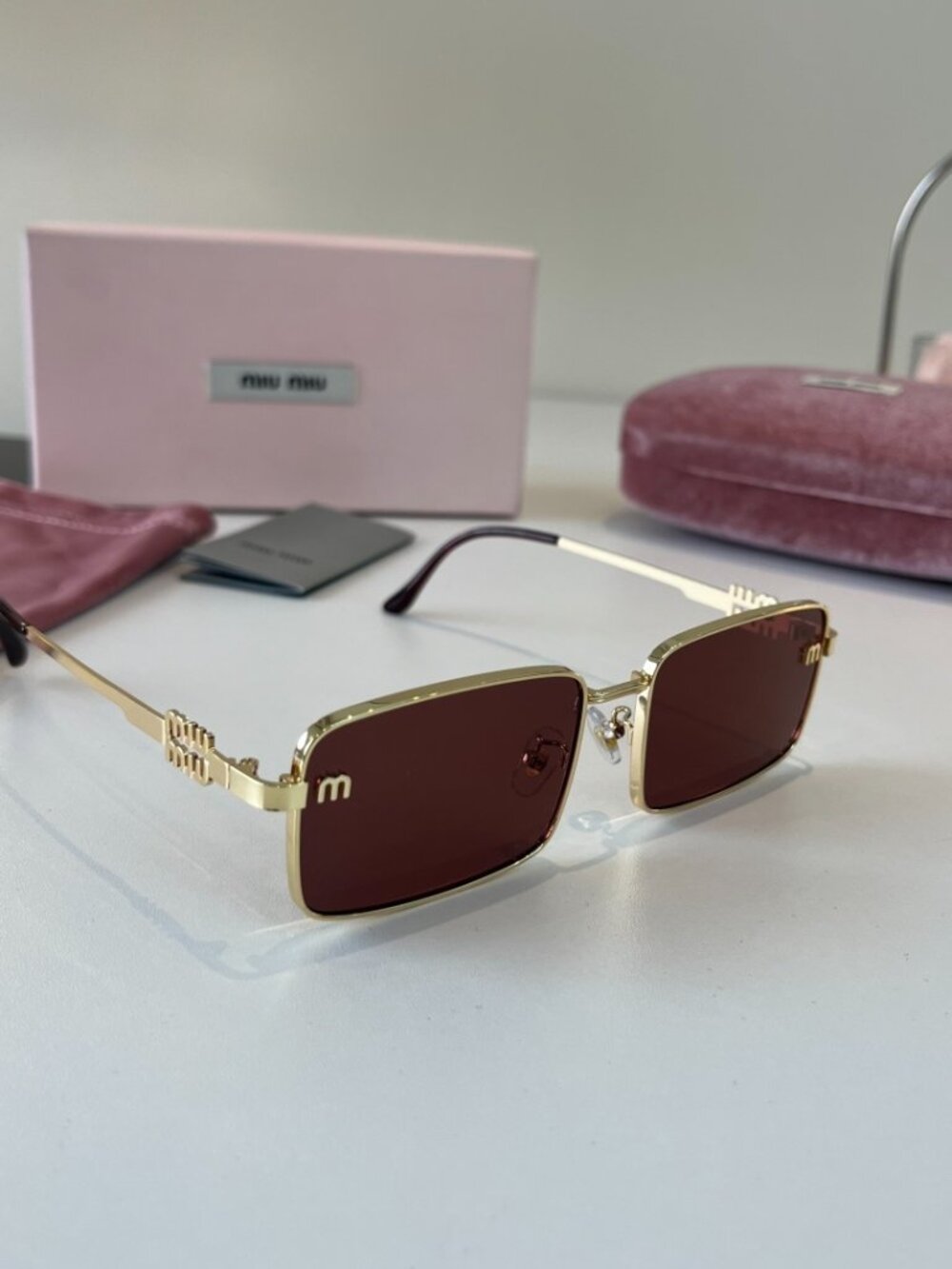 ✅NWT Authentic MIU MIU Sunglasses - Picture 2 of 10
